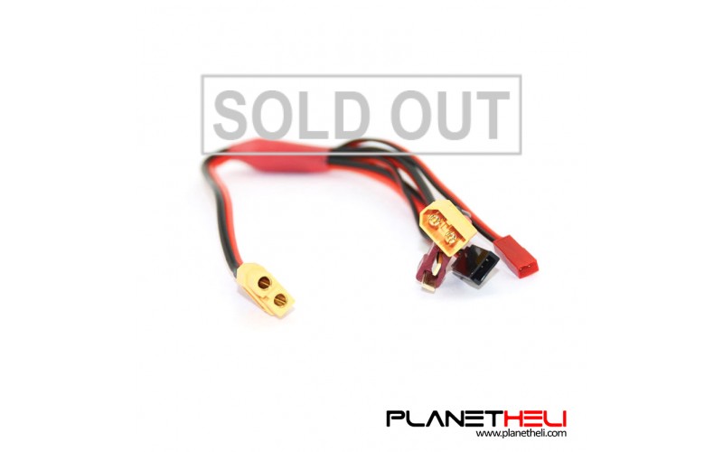 XT60 to Multi-plug Charging Cable